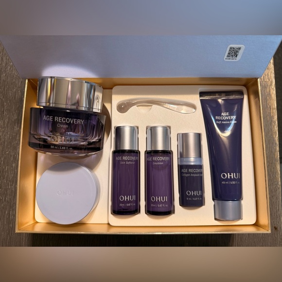 OHUI Age Recovery Cream 50ml + Refill 50ml Special Set Anti-Aging K-beauty - Picture 2 of 5